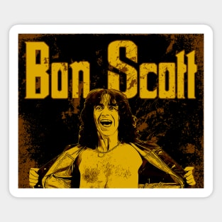 Bon scott \ Classic Rock Magnet